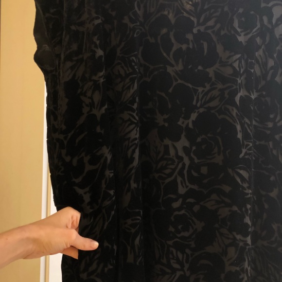 Wilfred Velvet Silk Dress - Picture 4 of 5